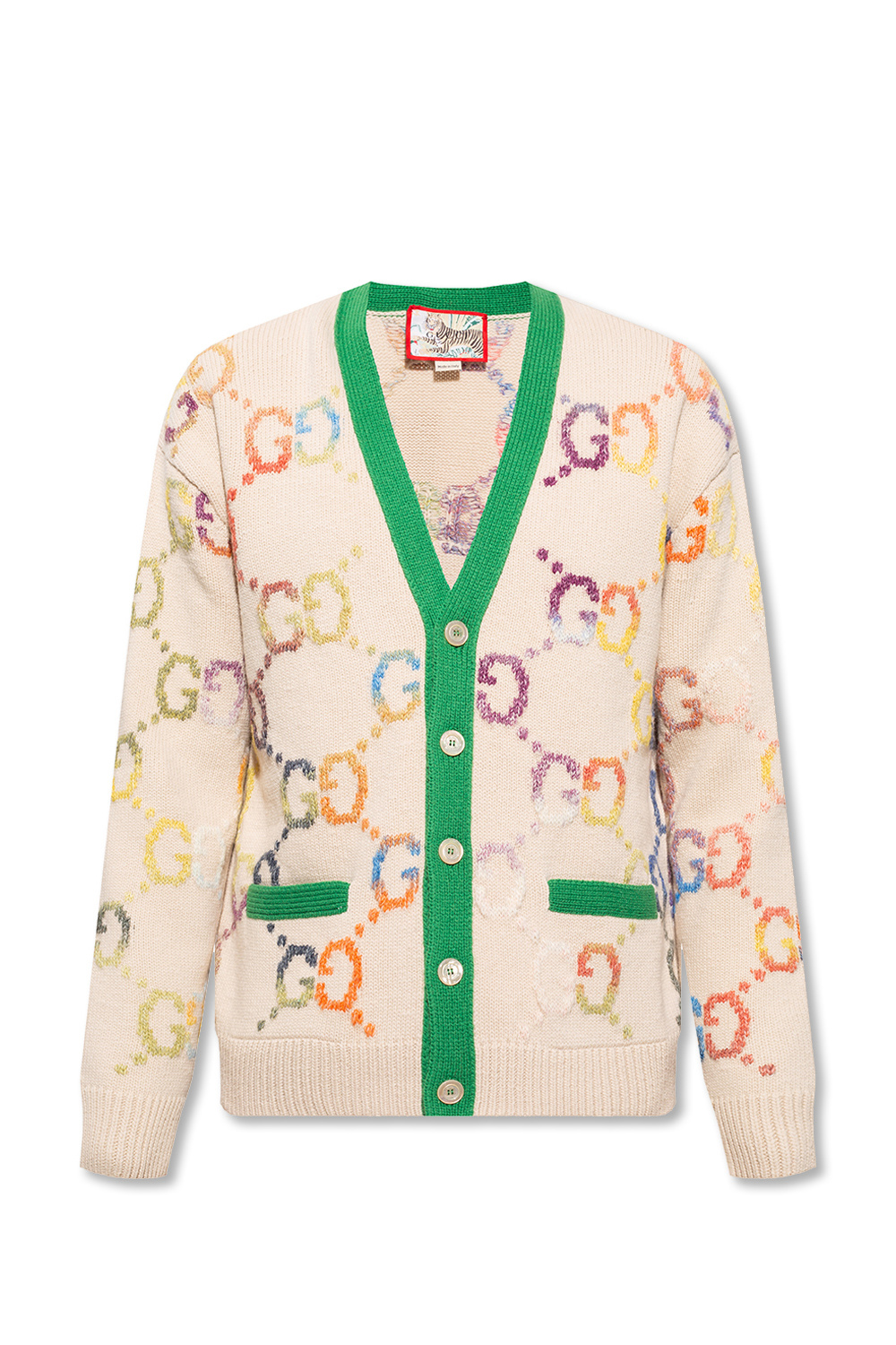Gucci Cardigan from the 'Gucci Tiger' collection | Men's Clothing